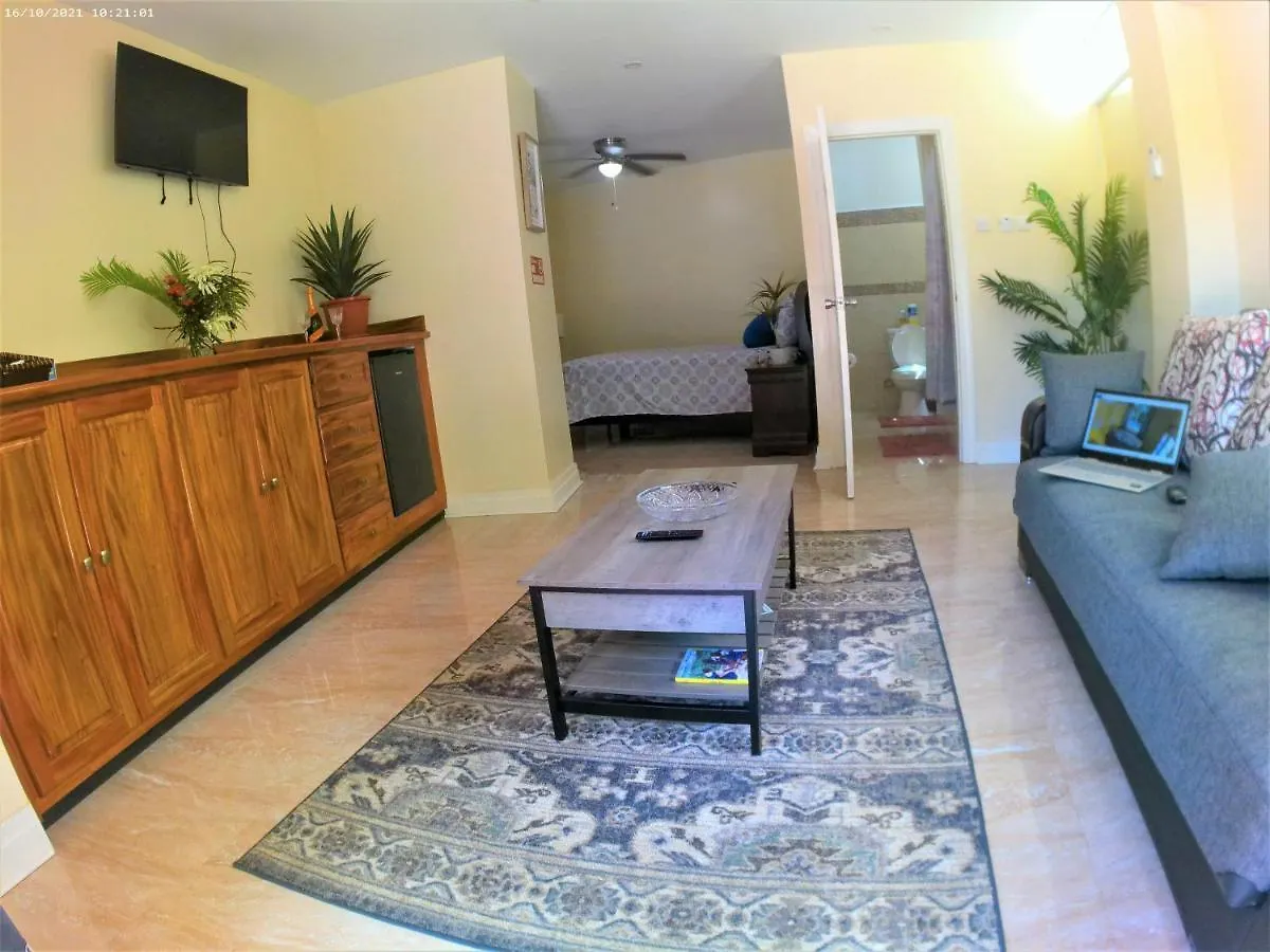 Toraille Waterfall Poolside Apartment Soufriere