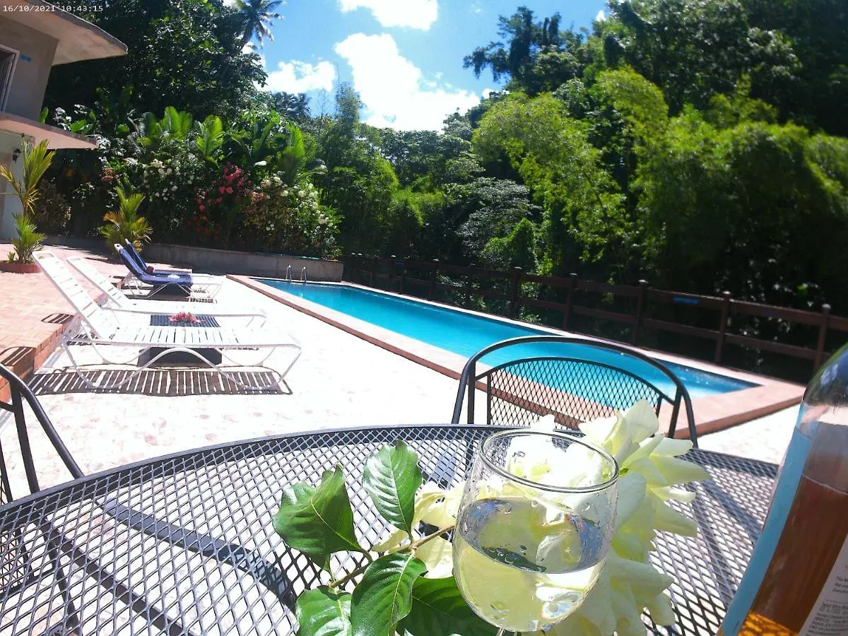 Toraille Waterfall Poolside Apartment Soufriere Saint Lucia