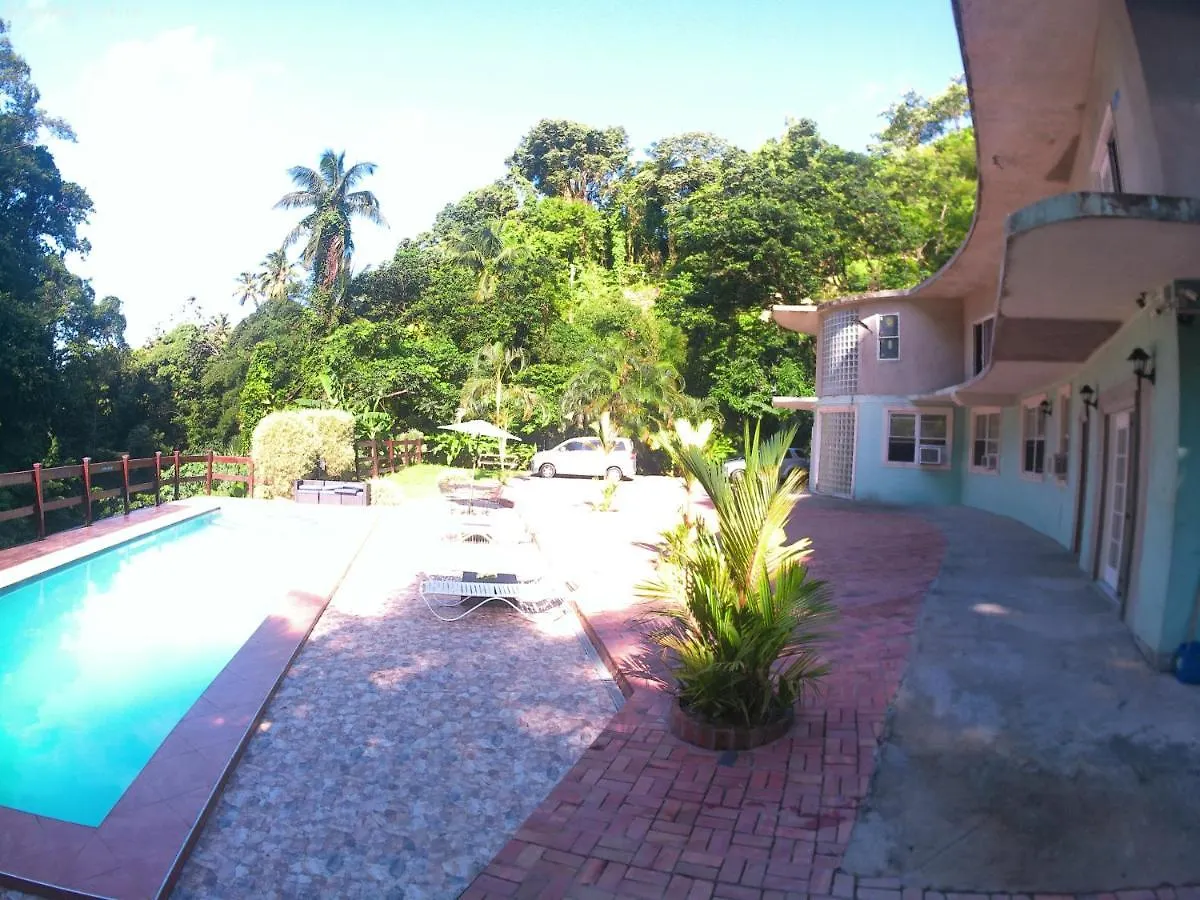 Toraille Waterfall Poolside Apartment Soufriere