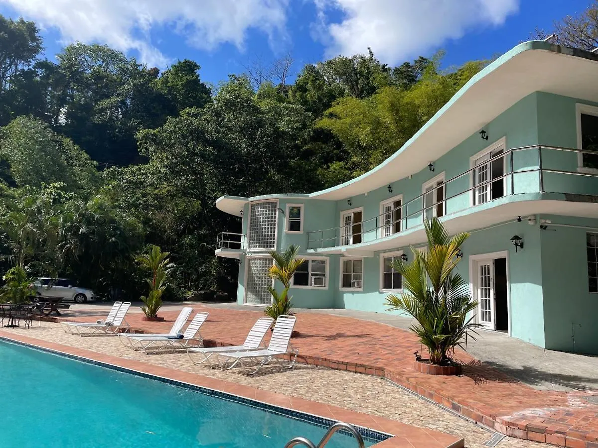Toraille Waterfall Poolside Apartment Soufriere